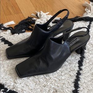 Square toe heel looks like by far!